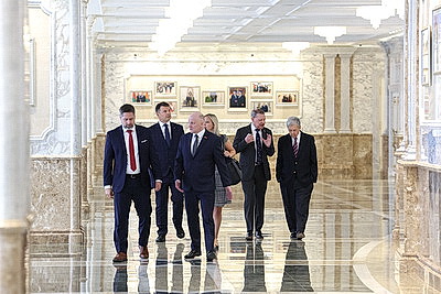 Лукашенко провел переговоры со спецпосланником США Коулом