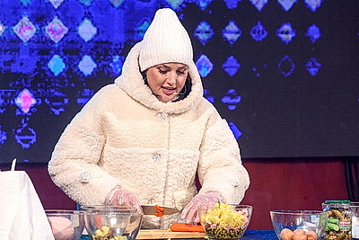 Новогодние гулянья проходят в столице и регионах