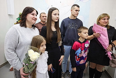 В Витебске поздравили мам, родивших первых в 2026 году детей