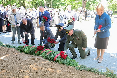 В Полоцке перезахоронили останки более 1 тыс. мирных жителей, расстрелянных в годы ВОВ