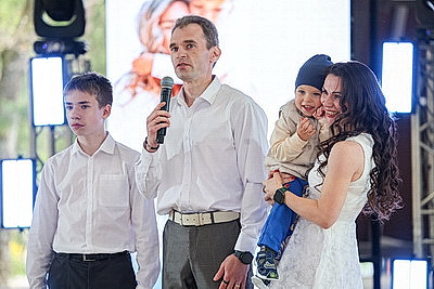 Гала-концерт семейного фестиваля прошел в Воложинском районе