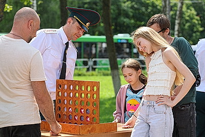 Празднование Дня пожарной службы состоялось в Гомеле