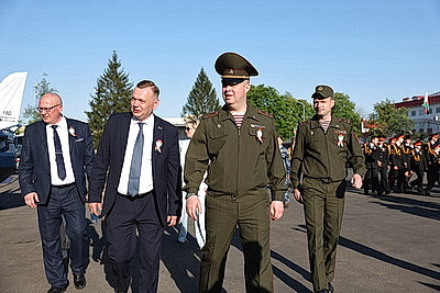 Более 300 участников объединил молодежный военно-патриотический форум в Гомеле