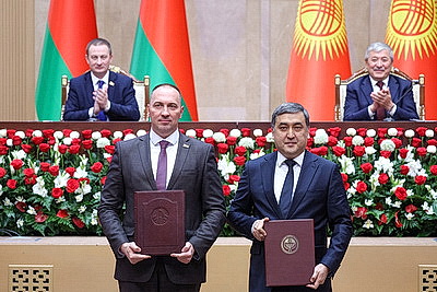 Беларусь намерена развивать взаимную торговлю и кооперацию с Кыргызстаном