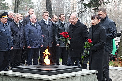 В Беларуси отдали дань уважения бывшим узникам фашистских концлагерей