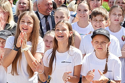 Самый высокий открытый скалодром в Беларуси появился в Могилеве