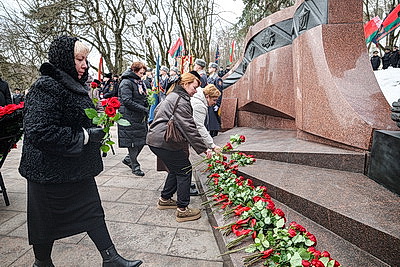В Минске почтили память погибших при исполнении служебного долга сотрудников милиции
