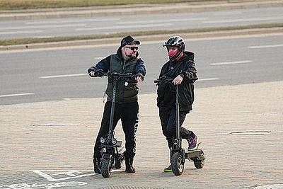 Солнечный весенний день в Минске