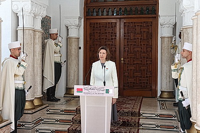 Встреча председателя Совета Республики и президента Алжира