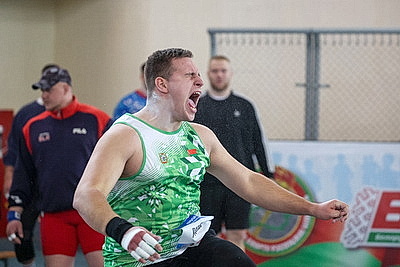 Чемпионат Беларуси по легкой атлетике в помещении стартовал в Могилеве