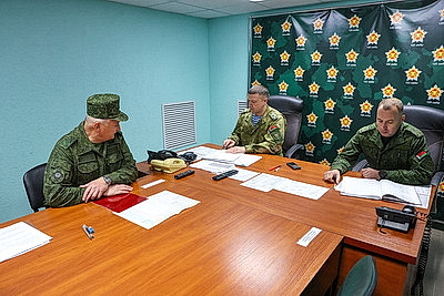 Проверка боеготовности по поручению Президента продолжается в воинской части 120-й отдельной мехбригады