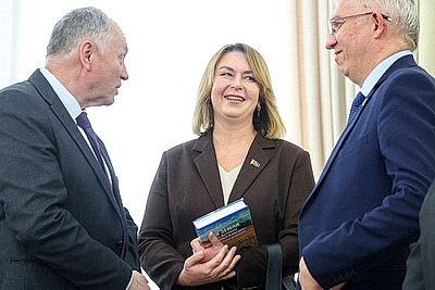 Председателя Совета Компартии Беларуси Камая поздравили в Палате представителей с 90-летием