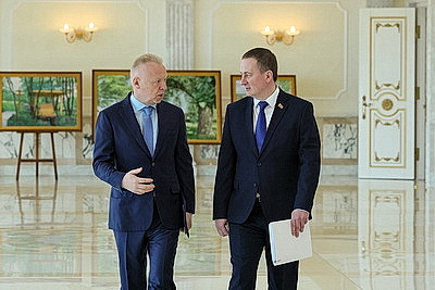 Лукашенко встретился с российским предпринимателем Дмитрием Мазепиным