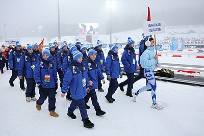 \"Снежный снайпер\". Финал республиканских соревнований стартовал в \"Раубичах\"