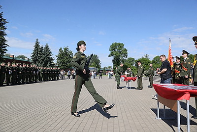 Около 10 тыс. новобранцев приняли военную присягу в Вооруженных Силах Беларуси