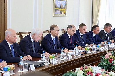 Промкооперация и выставка \"ИННОПРОМ. Беларусь\": Турчин встретился с Мантуровым