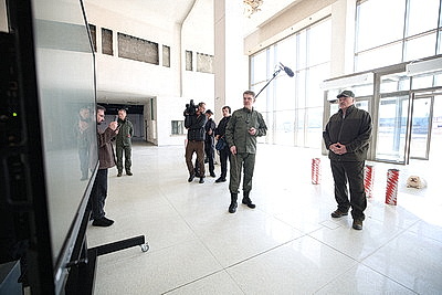 Лукашенко на субботнике работал на площадке Национального исторического музея