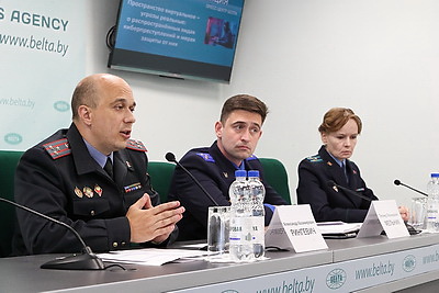 Пресс-конференция о распространенных видах киберпреступности и мерах защиты от них прошла в БЕЛТА