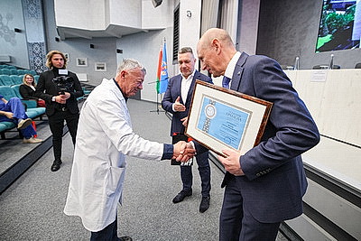 Шесть палат для ветеранов войн и труда открыли в 10-й городской клинической больнице Минска