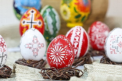 В Минске на выставке \"Пасхальные мотивы\" впервые представили коллекцию писанок