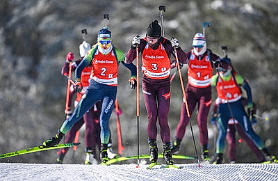 Команда Беларуси выиграла смешанную эстафету на домашнем этапе Кубка Содружества