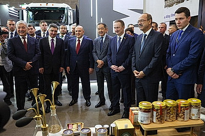 \"ИННОПРОМ. Беларусь\". Пленарная сессия форума проходит в Минске