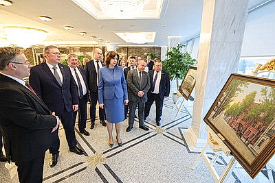 С деятельностью Верховного Суда ознакомились члены Совета Республики