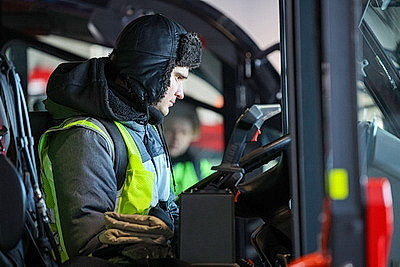 Национальный аэропорт Минск впервые провел зимнюю споттинг-сессию для фотографов