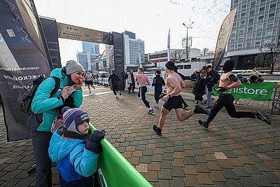 \"Забег настоящих мужчин\" состоялся в Минске