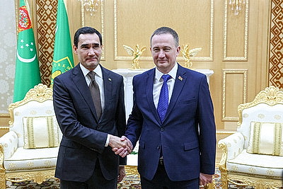 Турчин встретился с президентом Туркменистана