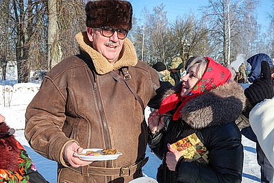 Гусиные забеги, обряды и много песен. В Костюковичском районе провели \"Гусінае свята\"