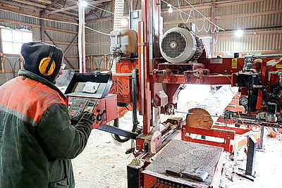 Кличевский лесхоз наладил безотходный цикл производства