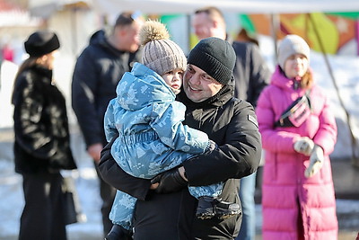 В Минском зоопарке прошла \"Медвежья Масленица\"