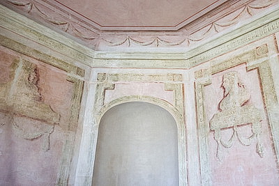 Студенты БГАИ участвуют в реставрации монументальной живописи дворцово-паркового комплекса \"Вялікі Свяцк Валовічаў\"