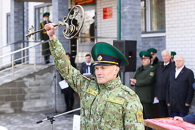 Новый комплекс пограничной заставы \"Мокраны\" открыли в Малоритском районе