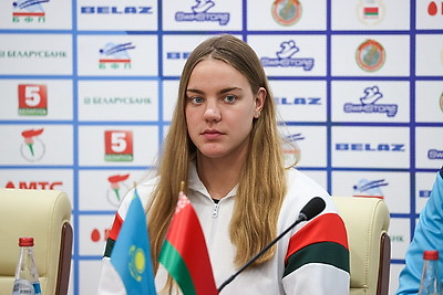 Пресс-конференция и тренировка накануне открытого чемпионата по плаванию прошла в Минске