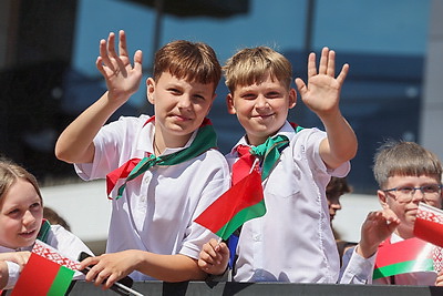 Город счастливых людей и жемчужина Беларуси: Гродно встретил \"Поезд Памяти\"