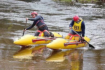 Более 120 любителей водного туризма из четырех стран объединили соревнования \"Неманская весна\"