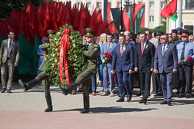 Гродно празднует 82-ю годовщину освобождения от немецко-фашистских захватчиков