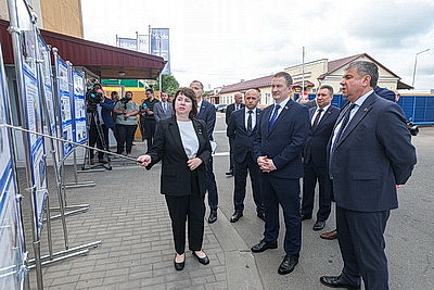 Турчин ознакомился с производственными мощностями ОАО \"Лидский молочно-консервный комбинат\"