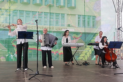 Празднование Дня Независимости в Могилеве