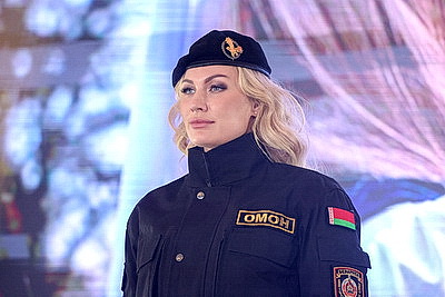 Грациозно, красиво и очень мощно. Победительницу конкурса \"Мисс ГУВД\" определили в Минске