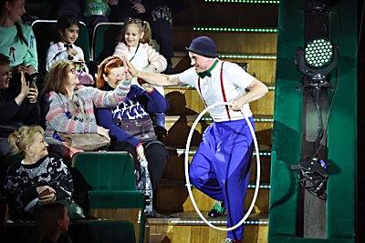 Мотокаскадеры, силачи, дрессированные медведи. В Белгосцирке новая программа \"Магия экстрима\"