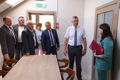 Назаров ознакомился с модернизацией туробъектов нацпарка \"Браславские озера\"