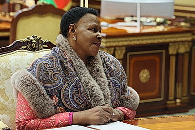 Лукашенко встретился с председателем Сената Зимбабве