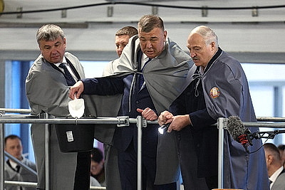 Лукашенко совершил рабочую поездку в Могилевскую область