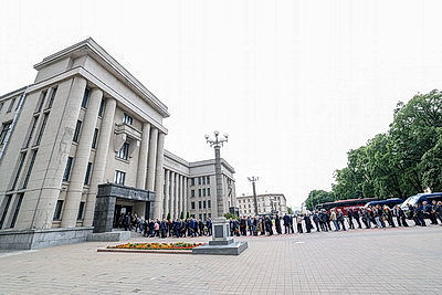 В Минске прощаются с народным писателем Беларуси Николаем Чергинцом