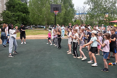 В Могилеве открыли новые спортивные площадки