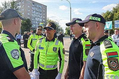 25-й республиканский конкурс профмастерства сотрудников ДПС проходит в Могилевской области