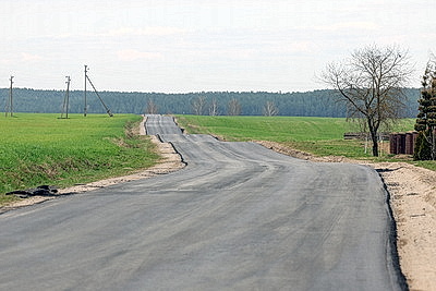 Активно включились в ремонт дорог в Гродненском районе